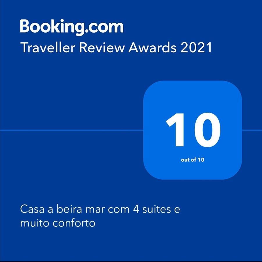 Casa A Beira Mar Com 4 Suites E Muito Conforto Pôrto das Galinhas Exteriér fotografie