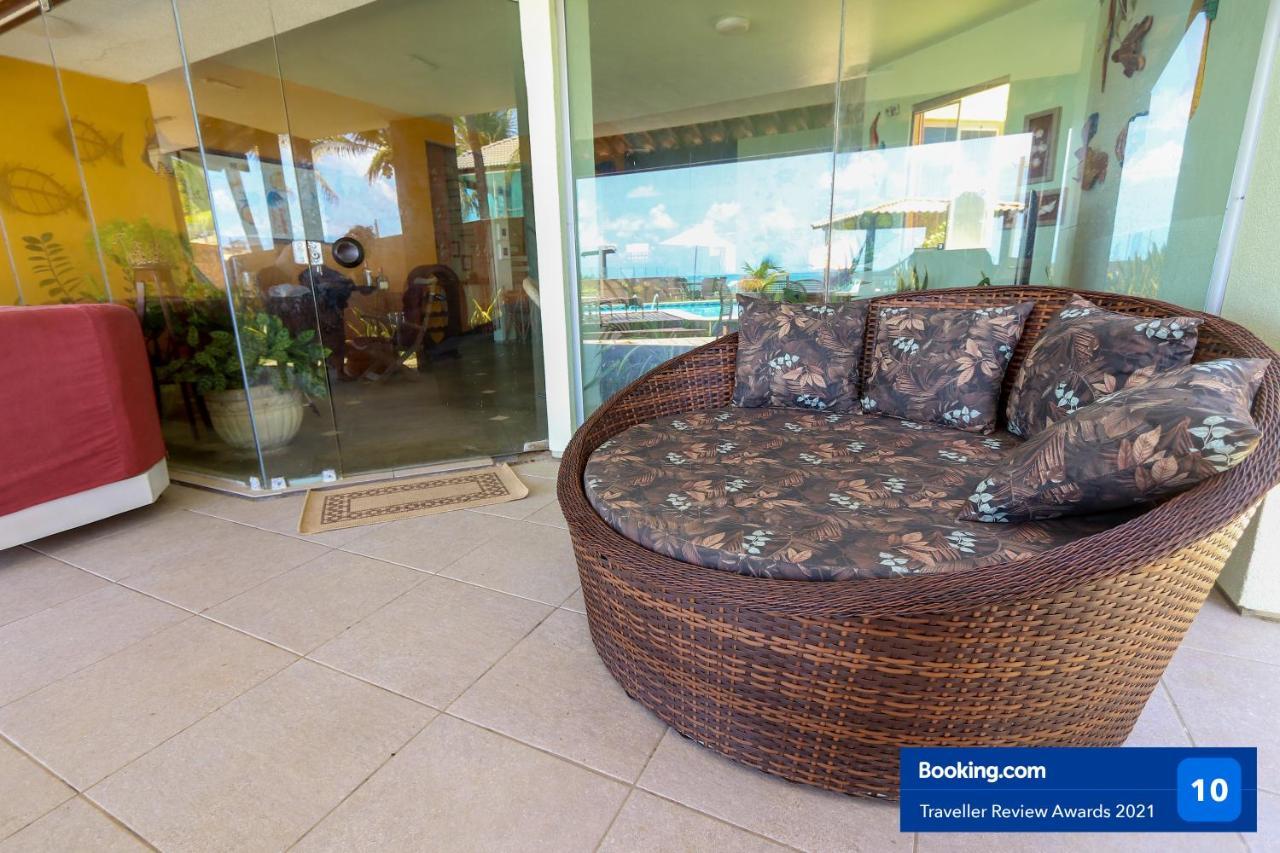 Casa A Beira Mar Com 4 Suites E Muito Conforto Pôrto das Galinhas Exteriér fotografie
